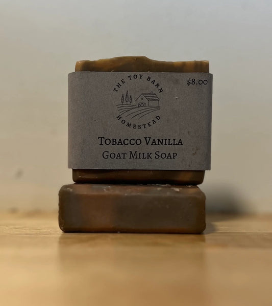 *PRE-ORDER* Tobacco Vanilla Goat Milk Soap